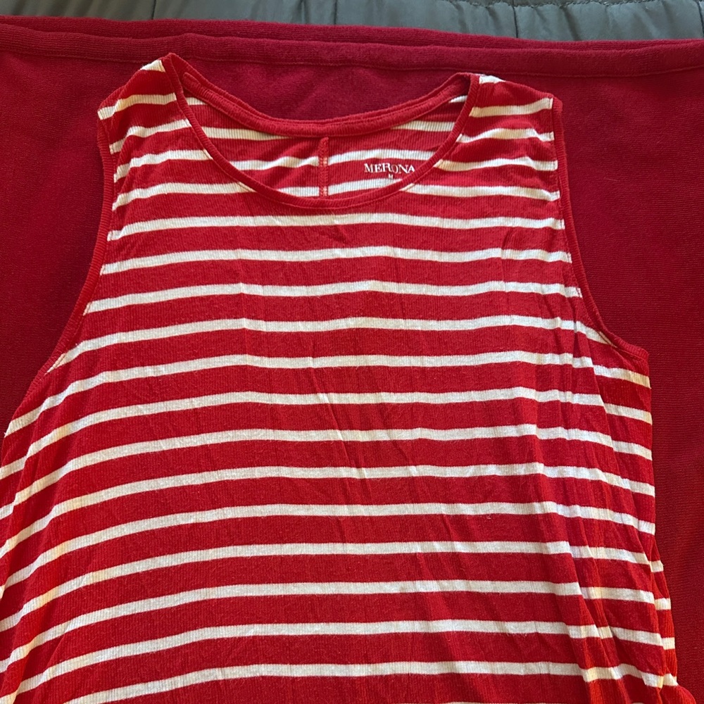 Stripped Merona Tank